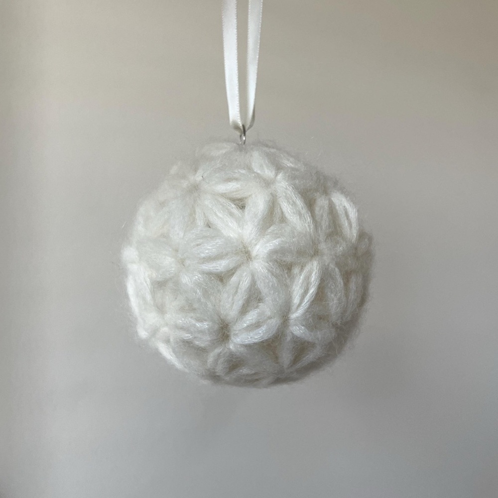 Crochet Jasmine Stitch Ornament